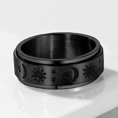 Anel Casaivy Lua Estrela Sol