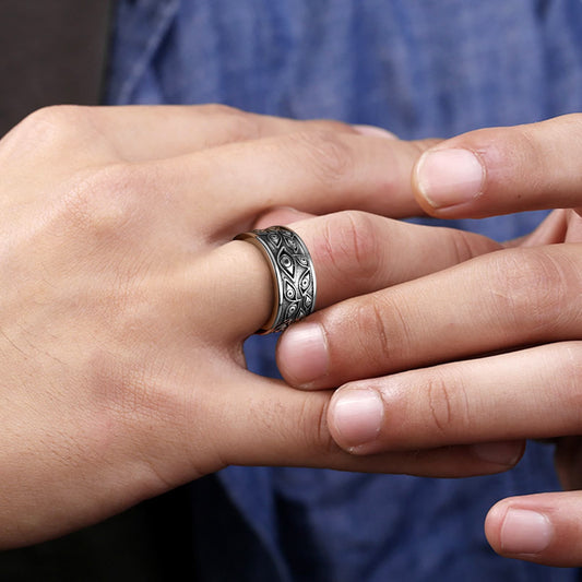 Anel de mau-olhado Anel Masculino/Feminino