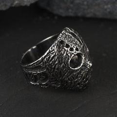 Gothic Jason Voorhees Mask Ring Men