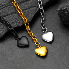 Pulseiras personalizadas com medalhão em formato de coração, presente memorial