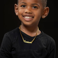 Colar de corrente gargantilha com placa de identificação personalizada para mulheres de 18 polegadas