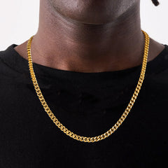 Colar de corrente cubana Miami 5/7/9/12 mm