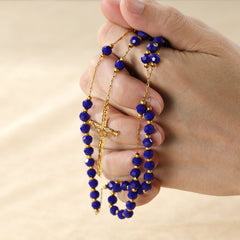 Rosário com foto personalizada, colar com contas de cruz, imagem feminina e masculina