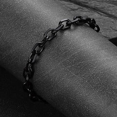 Stainless Steel Rolo Link Bracelet