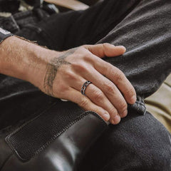 Chunky Cuban Link Chain Ring Men Stainless Steel