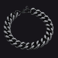 Thick Cuban Chain Link 5/7/9/12mm Width Bracelet
