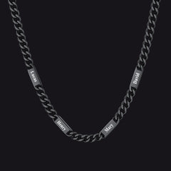 Colar com nome gravado para meus homens, presente de aniversário ou aniversário para ele