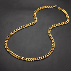 Colar de corrente cubana resistente 5/7/9/12 mm de largura