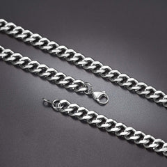 Colar de corrente cubana resistente 5/7/9/12 mm de largura