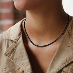 Gargantilha com corrente de cobra espinha de peixe para mulheres, 5 mm de largura