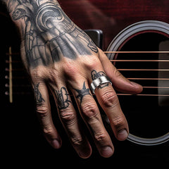 Anel de casamento básico de carboneto de tungstênio com borda chanfrada para homens