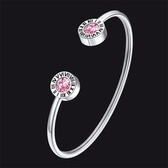 Roman Numerals Birthstone Bracelets Bracelet