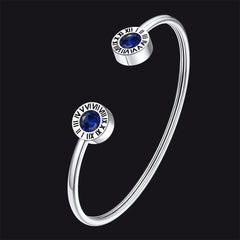 Roman Numerals Birthstone Bracelets Bracelet