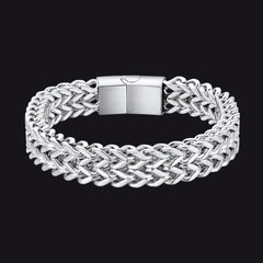 Franco Chain Curb Bracelet