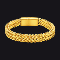 Franco Chain Curb Bracelet