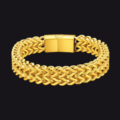 Franco Chain Curb Bracelet