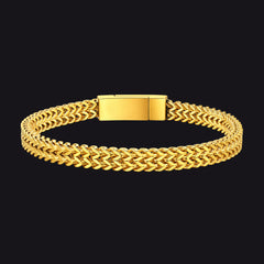 Franco Chain Curb Bracelet