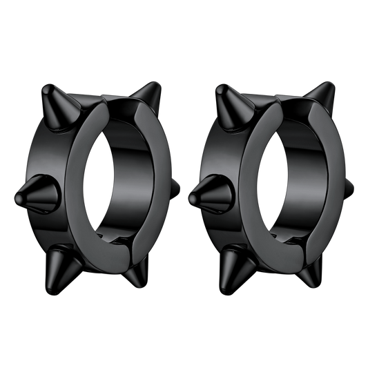 Brincos de gancho de orelha de ouriço em promoção relâmpago para homens