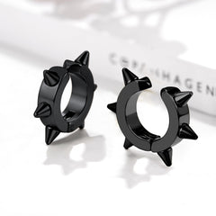 Brincos de gancho de orelha de ouriço em promoção relâmpago para homens