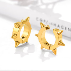 Brincos de gancho de orelha de ouriço em promoção relâmpago para homens