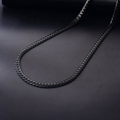 Colar de elos de corrente cubana hip hop com 6/8 mm de largura