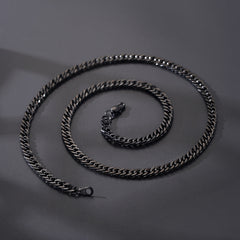 Colar com corrente de elos Miami Cuban Curb, presente de aniversário ou aniversário para ele