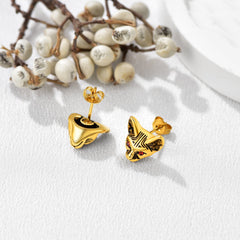 Quirky Cat Kitten Stud Earrings For Men Women