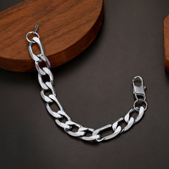 Pulseira Figaro Cuban Link Chain Curb 6mm-13mm