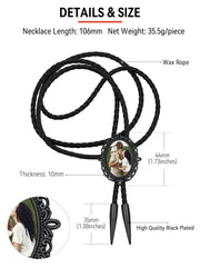 Gravatas Bolo personalizadas com foto, presente memorial para homens e mulheres