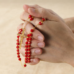 Rosário com foto personalizada, colar com contas de cruz, imagem feminina e masculina