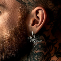 T-Rex Dinosaur Earrings Gift for Men Women