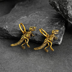 T-Rex Dinosaur Earrings Gift for Men Women