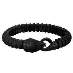 Viking Snake Jrmungandr Stainless Steel Bangle Bracelet