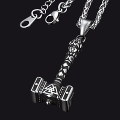 Thors Martelo Colar Viking Mjolnir Charme Masculino