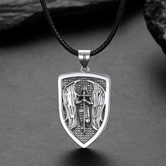 Colar de Proteção Escudo Arcanjo São Miguel Masculino