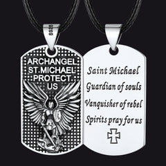 Colar com Medalha Oval Arcanjo São Miguel