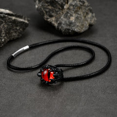 Anel de Sauron com Olho de Motociclista Anel de Garra de Dragão Masculino