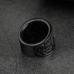 Anel Maçônico de Aço Inoxidável Maçônico Masculino