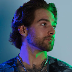 Brincos de pino com caveira Viking Raven e runa Viking com Vegvisir Viking para homens e mulheres