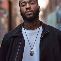 Colar com foto dupla face personalizada para identificação de cachorro, masculino e feminino