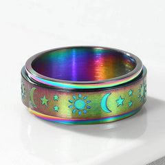 Anel Casaivy Lua Estrela Sol