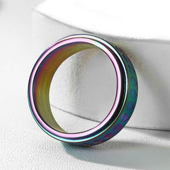 casaivy Unique Triangle Ring Stainless Steel