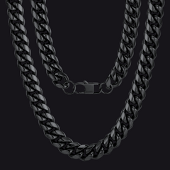 Klobige, schwere Miami Cuban Link Chain Halskette für Männer, 14–30 Zoll