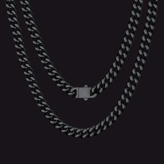 Colar com corrente cubana To My Man Miami, presente de aniversário ou aniversário para ele