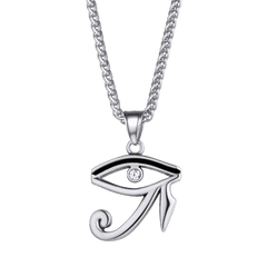 Colar Olho de Ra Egípcio Joias para Homens e Mulheres