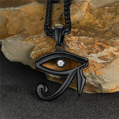 Colar Olho de Ra Egípcio Joias para Homens e Mulheres