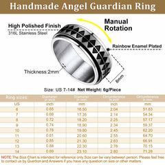 casaivy Unique Triangle Ring Stainless Steel