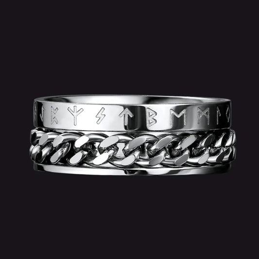 Anel Viking Spinner Masculino Feminino