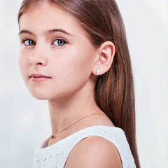 Sterling Silver Lightning Bolt Stud Earrings For Women Men