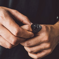 Anel Biker Gorilla King de Aço Inoxidável Masculino